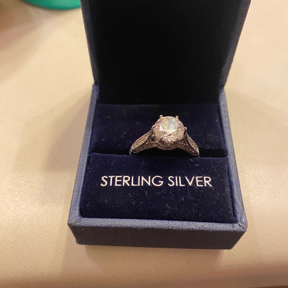 A .925 sterling silver ring